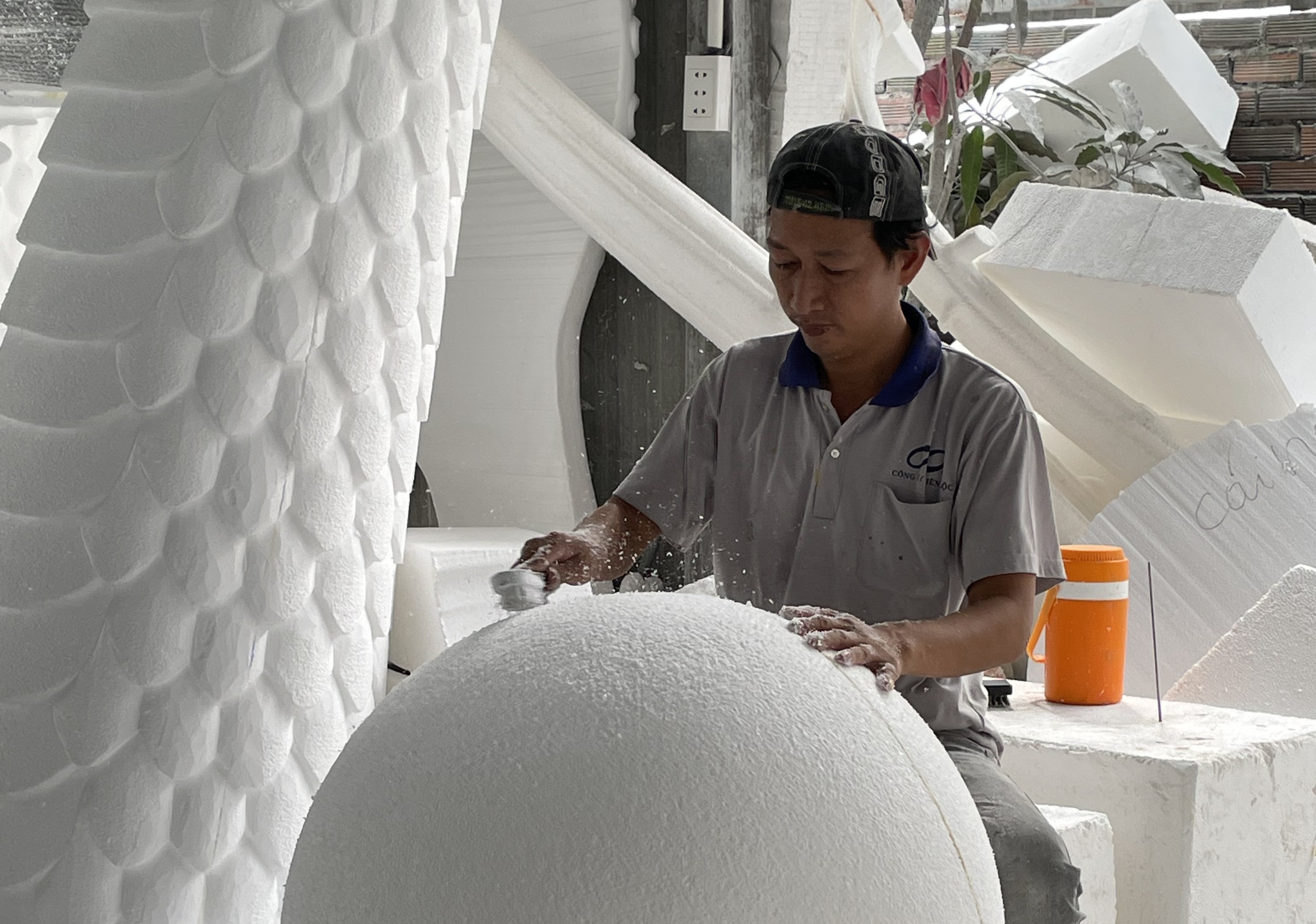Nghề tạo hình bằng mút xốp